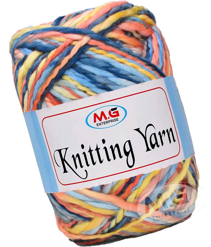     			Knitting Yarn Thick Chunky Wool, Sumo  Macaw 400 gms- Art-HCJ