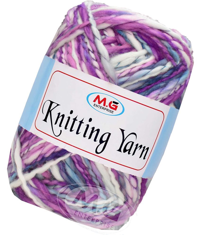     			Knitting Yarn Thick Chunky Wool, Sumo  Magenta 300 gms- Art-HCA