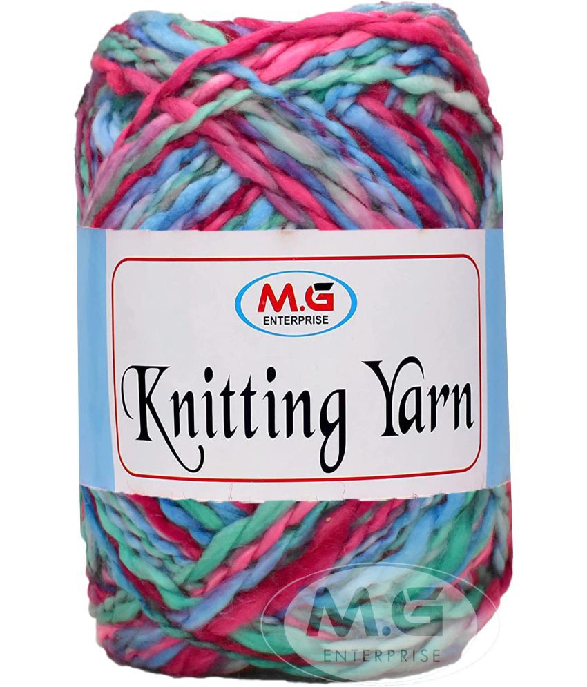     			Knitting Yarn Thick Chunky Wool, Sumo  Cherry 200 gms- Art-HCH