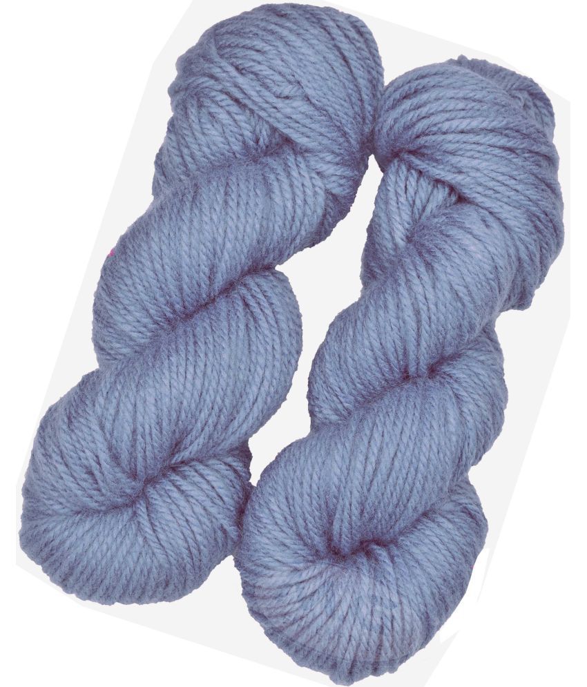     			Oswal Knitting Yarn Thick Chunky Wool, Mouse Grey 300 gm ART - AAGD