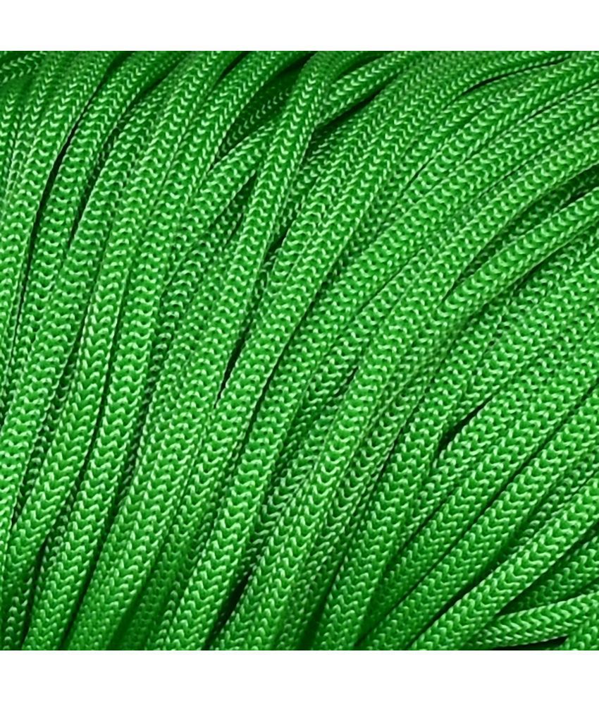    			Parrot Braided Cord Thread Nylon knot Rope sturdy cording, mildew resistant DIY 3 mm 50 m for Jewelry Making, Bags & art craft