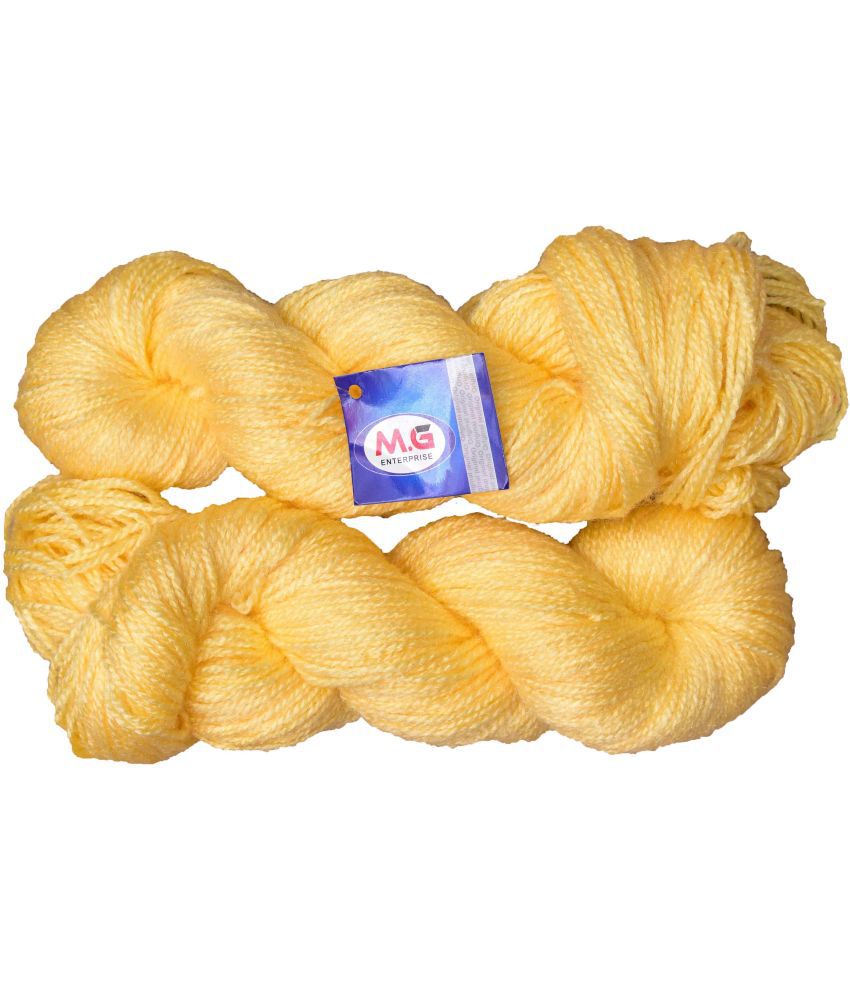     			Popeye Dark Cream (400 gm)  Wool Hank Hand knitting wool / Art Craft soft fingering crochet hook yarn, needle knitting yarn thread dyed