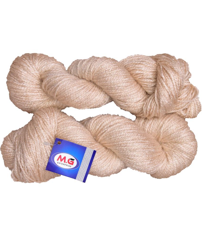     			Popeye Light Skin (400 gm)  Wool Hank Hand knitting wool / Art Craft soft fingering crochet hook yarn, needle knitting yarn thread dyed