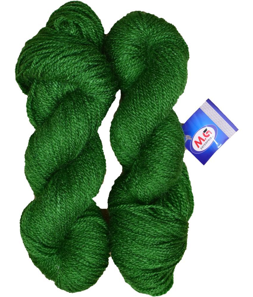     			Rabit Excel Leaf Green (400 gm)  Wool Hank Hand knitting wool / Art Craft soft fingering crochet hook yarn, needle knitting yarn thread dyed