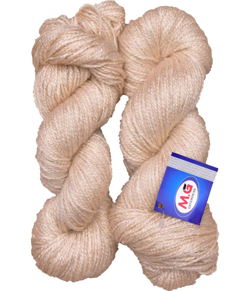     			Rabit Excel Light Skin (300 gm)  Wool Hank Hand knitting wool / Art Craft soft fingering crochet hook yarn, needle knitting yarn thread dyed