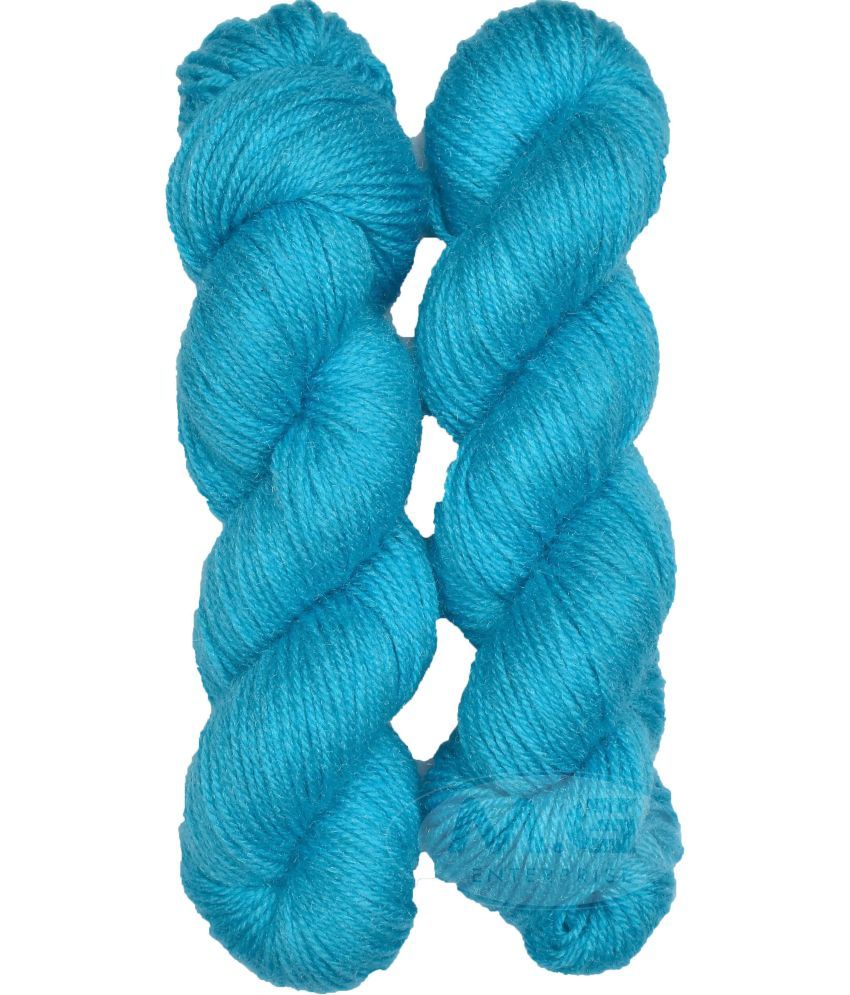     			Represents H VARDHMAN Knitting Yarn Wool Li Sky Blue 200 gm Art-ACAE