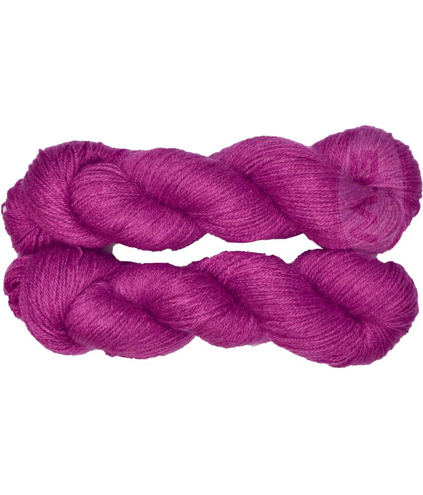     			Represents H VARDHMAN Knitting Yarn Wool Li Lavender/Rosewood 300 gm Art-ACAI