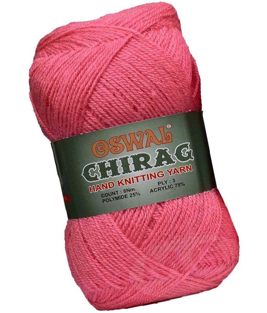     			Represents Oswal Chirag  Gajri 600 gms Wool Ball wool P Art-AJEC