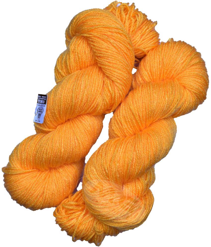     			Represents Oswal Knitting Yarn Martina Wool, Crave Wool Yellow 300 gm ART - BFA