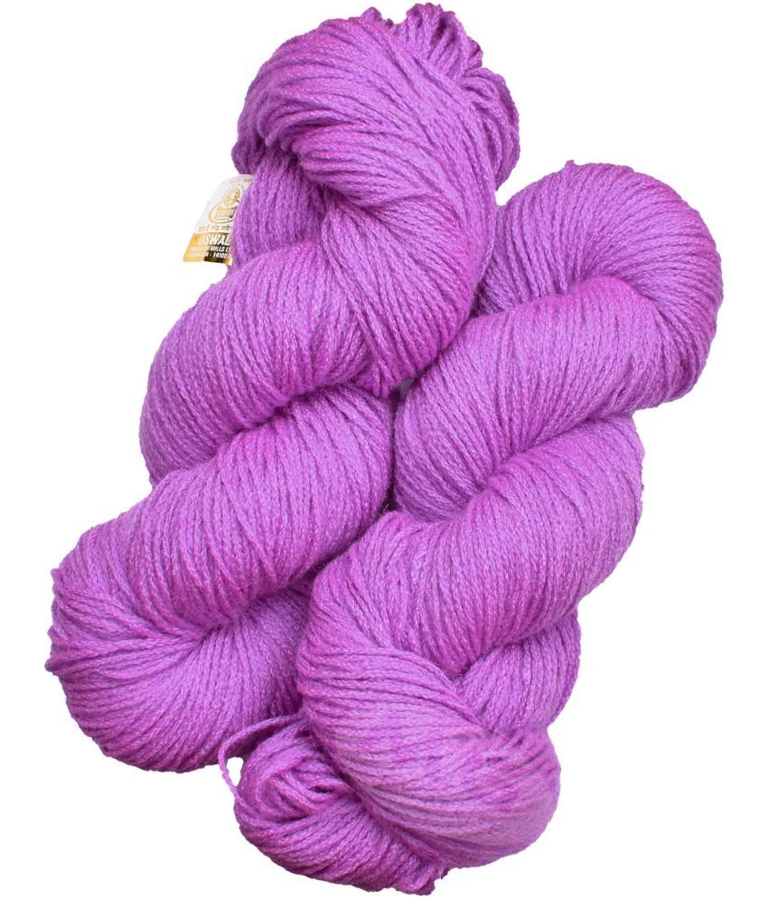     			Represents Oswal Knitting Yarn Martina Wool, Crave Wool Purple 300 gm ART - BFB