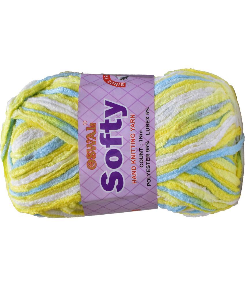     			Represents Oswal Knitting Yarn Thick Wool, Softy Green Daffodil 300 gm Art-GHF