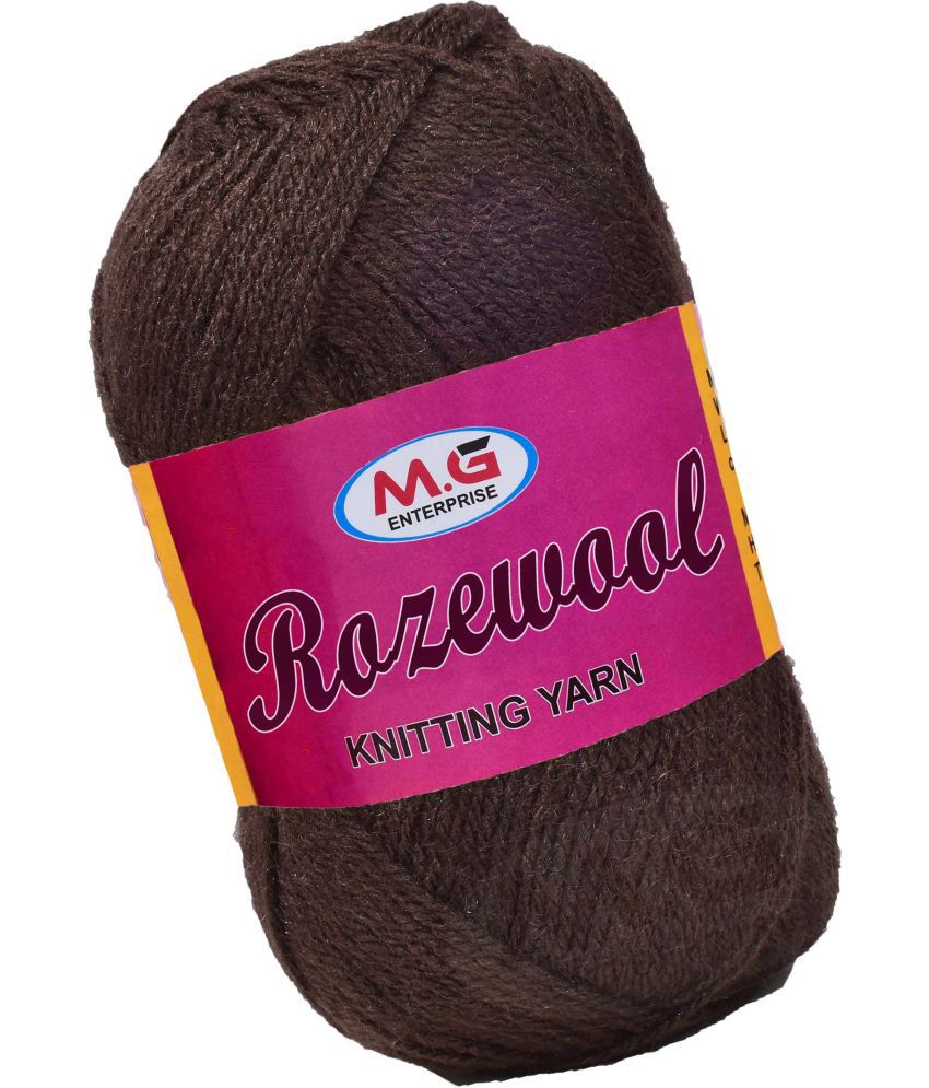     			Represents Rosemary  Coffee 400 gms Wool Ball Hand knitting wool-ID Art-FHG