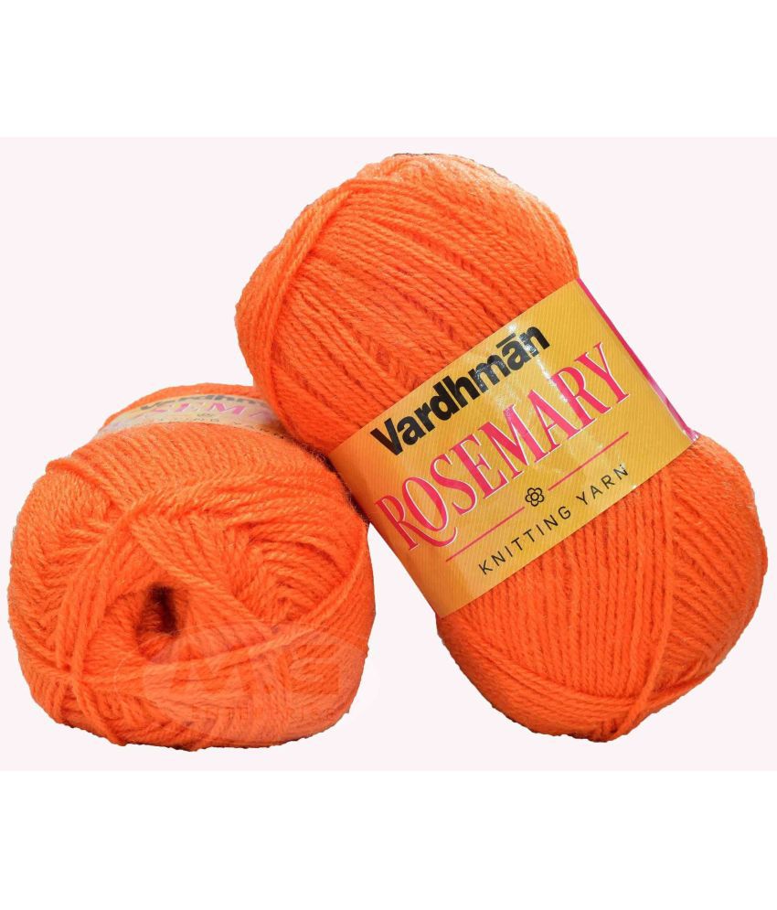     			Represents Vardhman K/K Rosemary Orange (300 gm) knitting wool Art-FIG