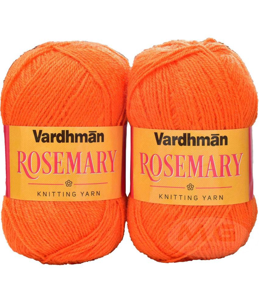     			Represents Vardhman K/K Rosemary Orange (200 gm) knitting wool Art-FIG