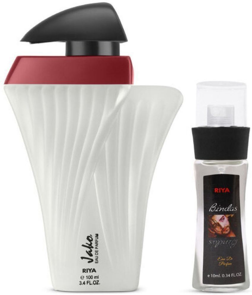     			Riya Jako & Bindas Eau De Parfum (EDP) For Unisex 110 ( Pack of 2 )