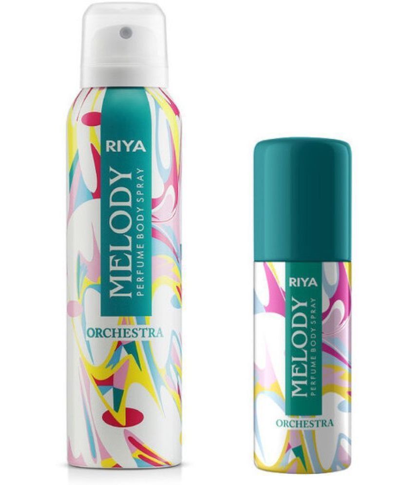     			Riya Melody Deodorant Spray & Perfume For Unisex 190 ( Pack of 2 )
