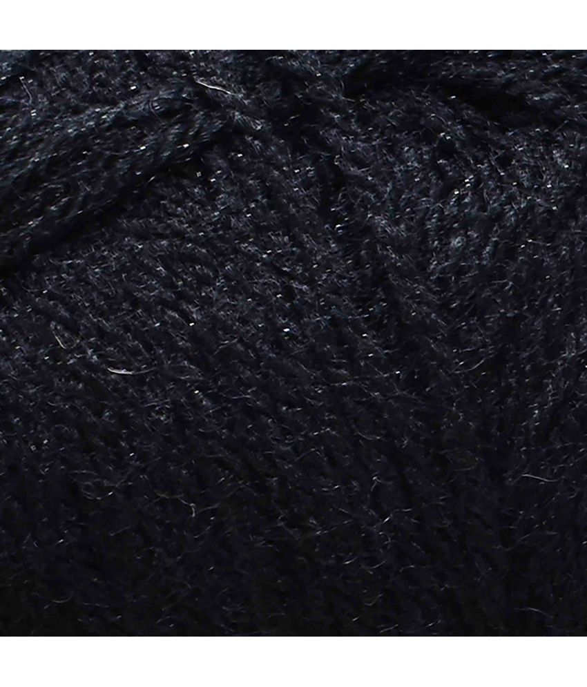     			Rosemary Black (500 gm) Wool Ball Hand knitting wool / Art Craft soft fingering crochet hook yarn, needle knitting yarn thread dyed-Q