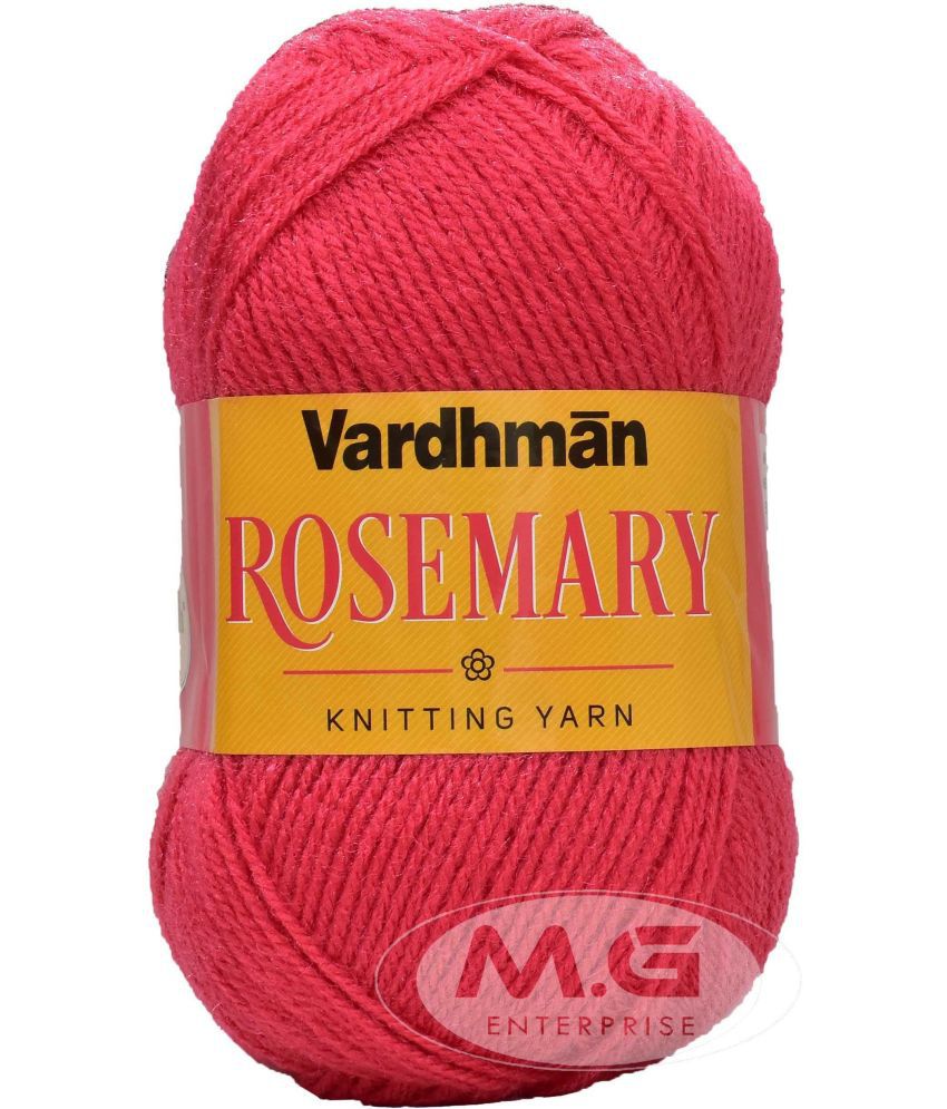     			Rosemary Coral (200 gm) Wool Ball Hand knitting wool / Art Craft soft fingering crochet hook yarn, needle knitting yarn thread dyed-S