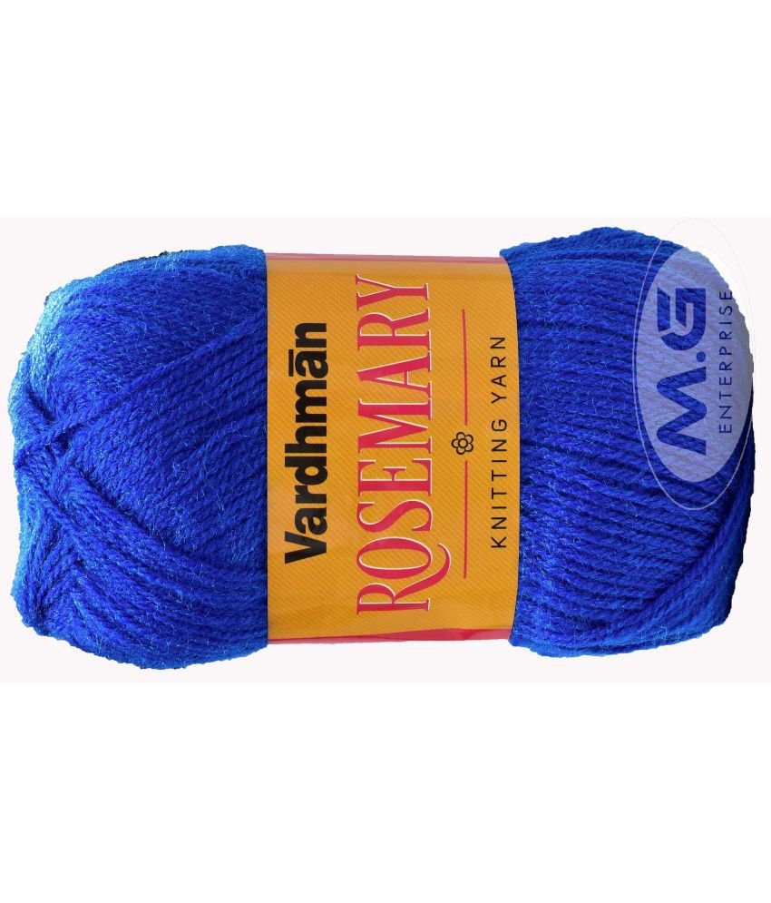    			Rosemary Royal (500 gm) Wool Ball Hand knitting wool / Art Craft soft fingering crochet hook yarn, needle knitting yarn thread dyed-M