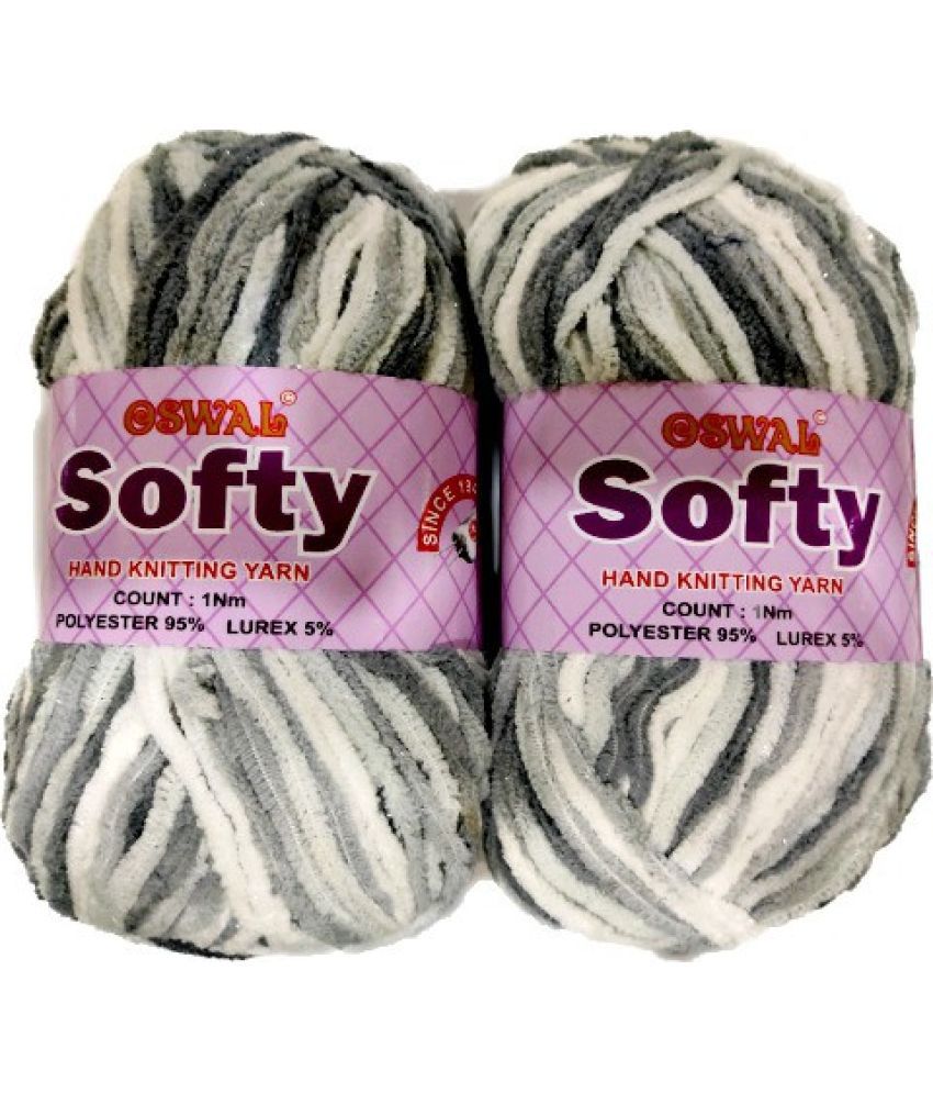     			Softy Thick Yarn Knitting Fingering Crochet Hook Pack of 150 gm