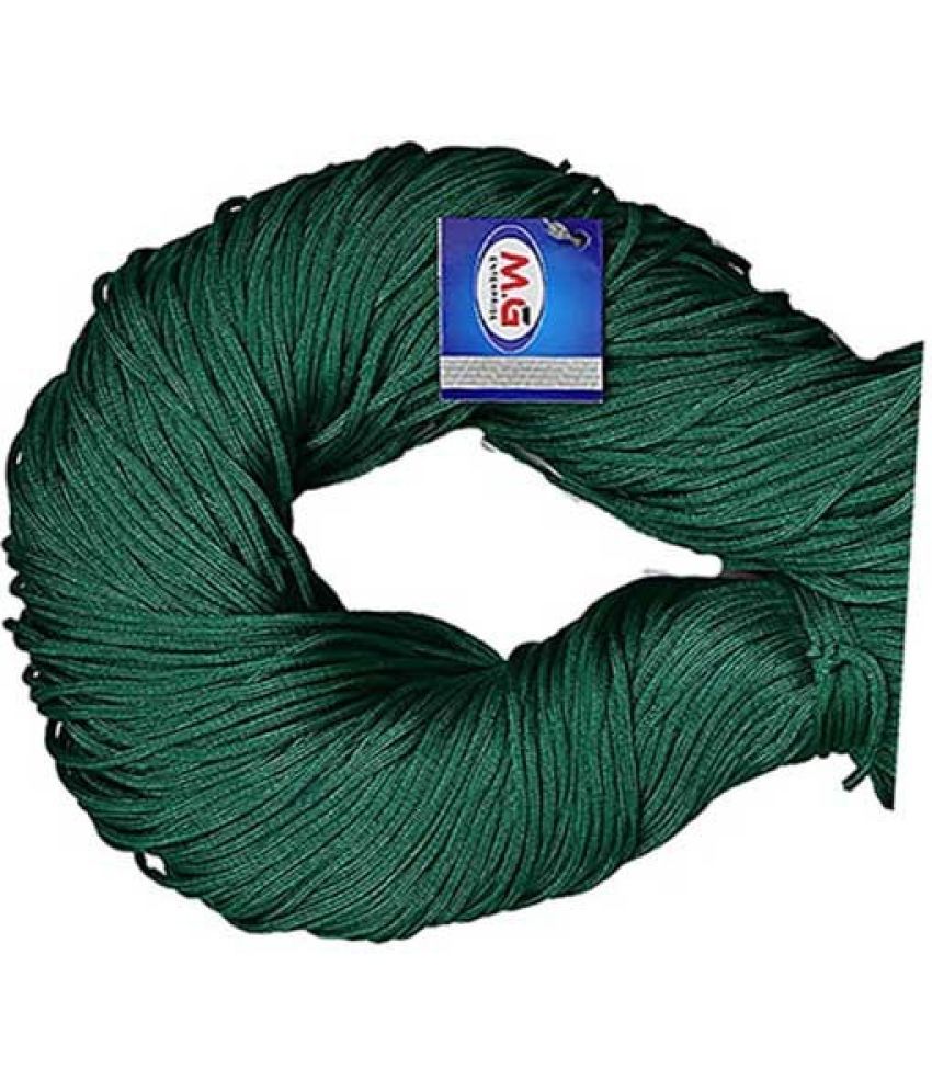    			Teal 30 mtr  Braided Cord Thread Nylon knot Rope sturdy cording- Art-ABEA