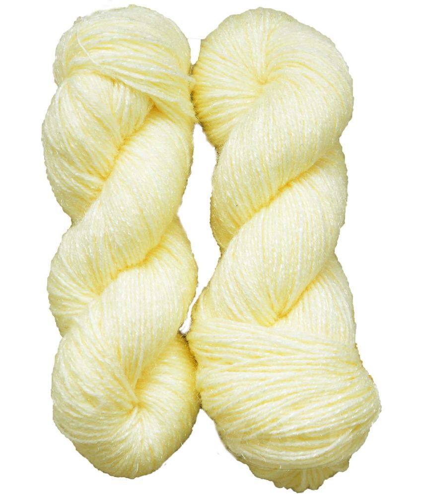     			Vardhman Charming SM Cream (300 gm)  Wool Hank Hand knitting wool