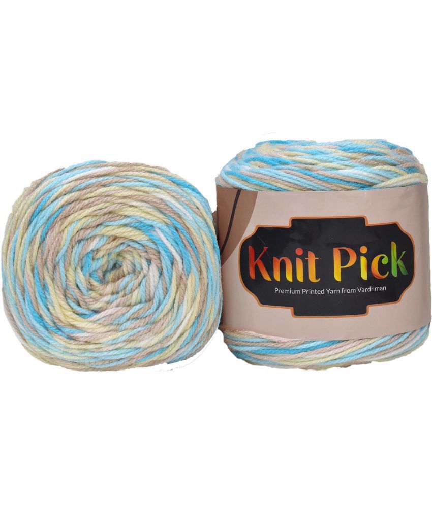     			Vardhman Knit Pick K/K Blue sky (400 gm)  wool ART - ACCH