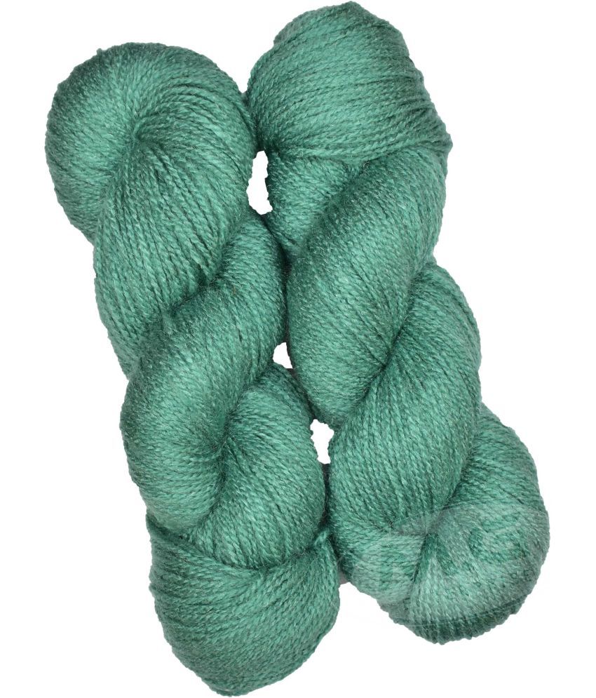     			Vardhman Rabit Excel Turquoise (500 gm)  Wool Hank Hand knitting wool Art-FDG