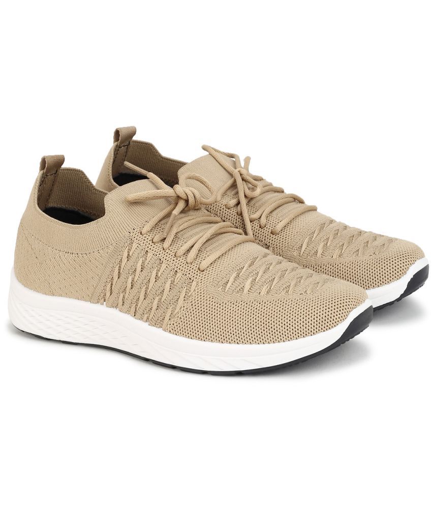     			Aqualite Beige Women's Sneakers