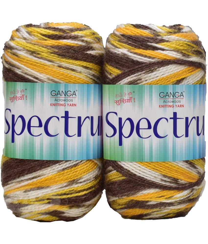     			Ganga Spectrum K_K Golden (200 gm)  wool ART-GHG