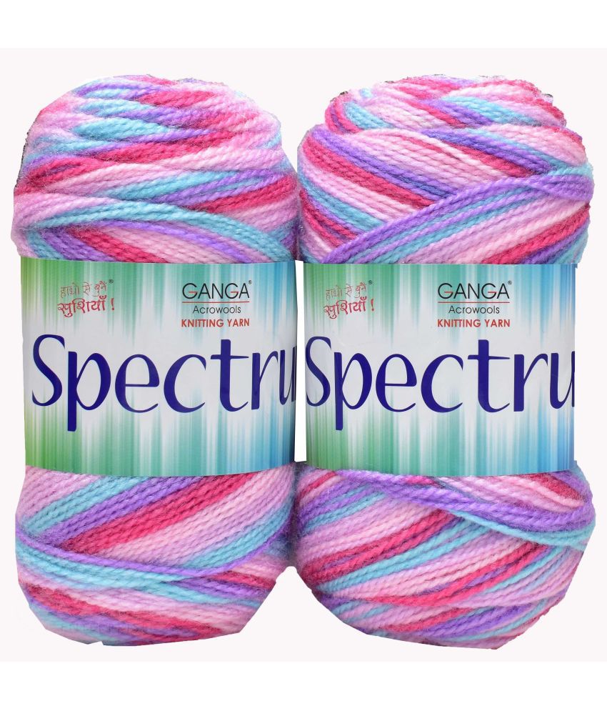     			Ganga Spectrum K_K Magenta (200 gm)  wool ART-GHI
