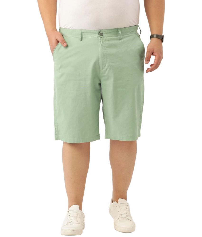     			IVOC mint green Cotton Men's Chino Shorts ( Pack of 1 )