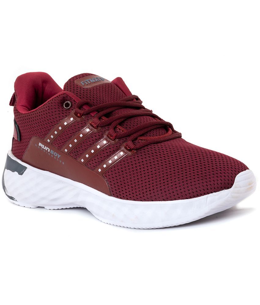     			KHADIM Burgundy Men's Outdoor