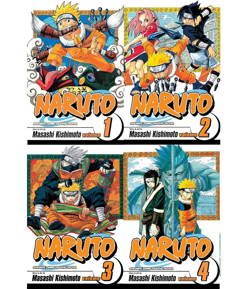     			Naruto, Vol. 1 + Naruto, Vol. 2  Naruto, Vol. 3 + Naruto, Vol. 4