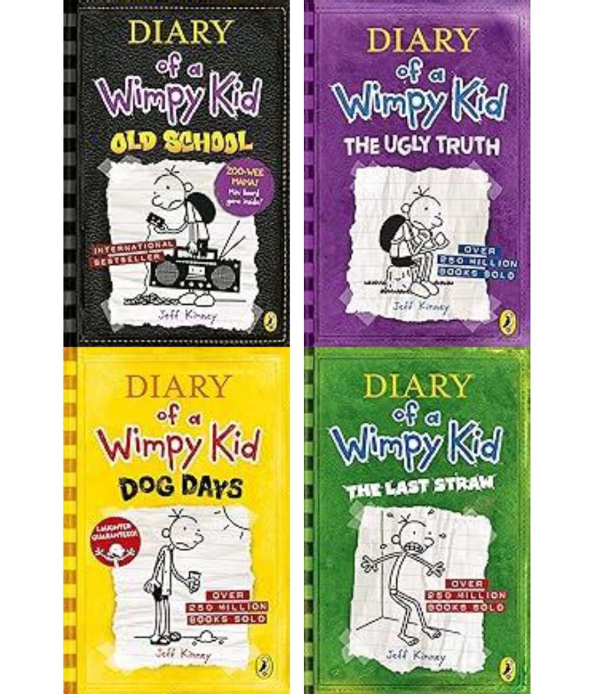     			Diary of a Wimpy Kid: Old School + The Ugly Truth + Dog Days + The Last Straw