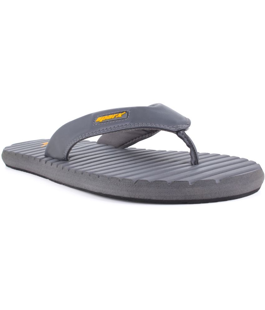     			Sparx Grey Men's Thong Flip Flop