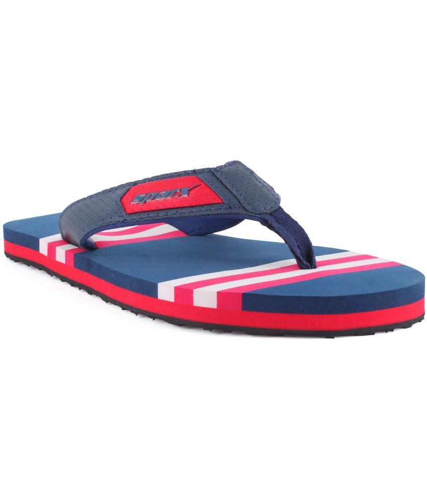     			Sparx Navy Blue Men's Thong Flip Flop