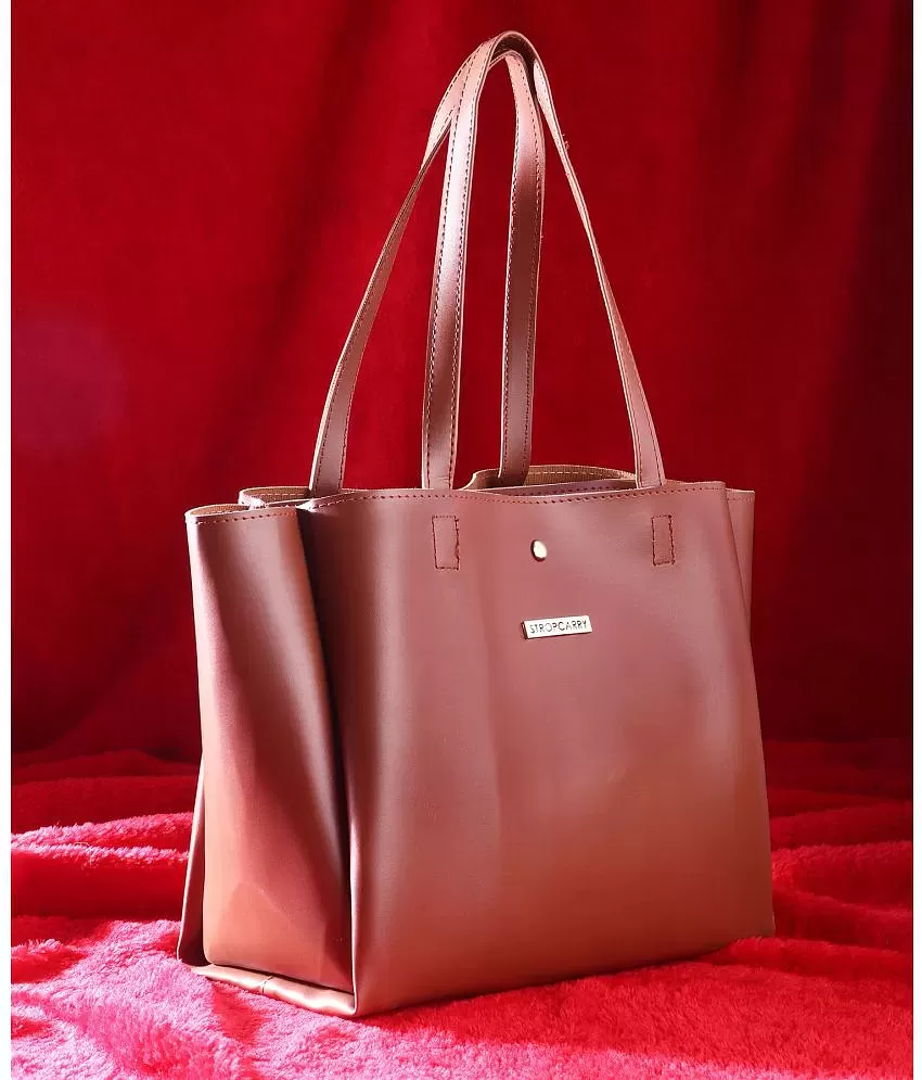 Buy LL LEATHER LAND DESIGNER BAGS Women's PU Hand Bag Tan (LL_523_Tan) at  Amazon.in