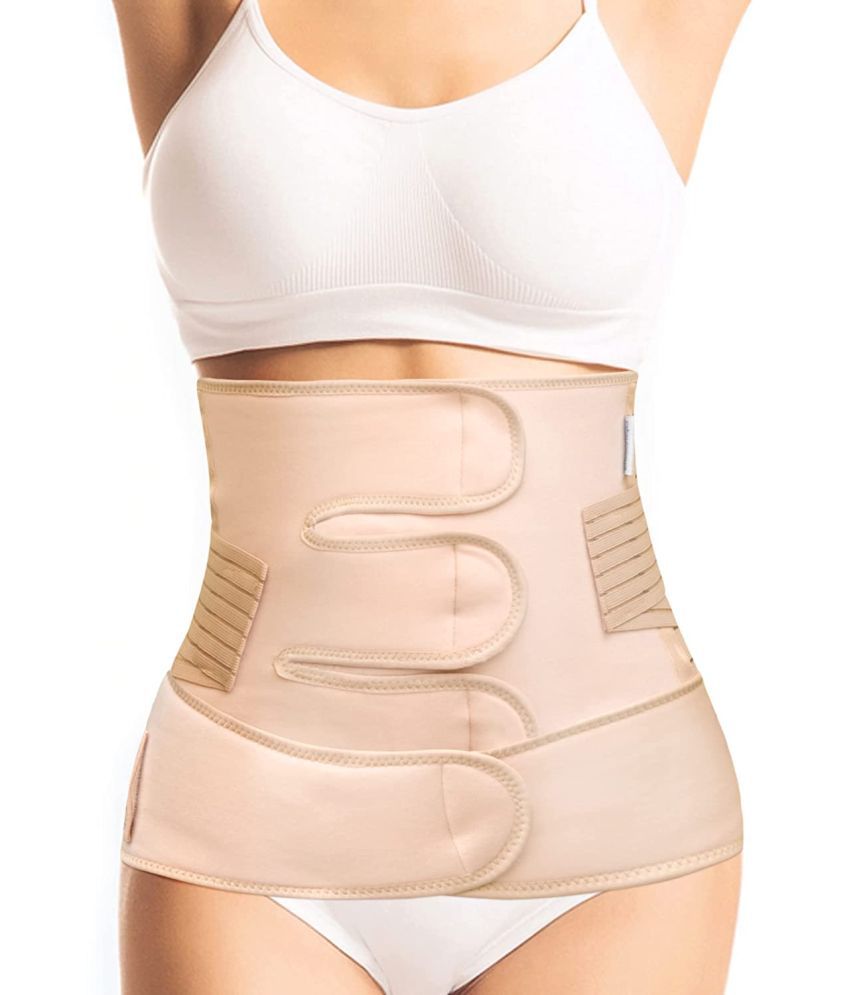     			Expertomind Maternity Belt After Delivery C Section 2-In-1 Abdominal Belt For Women Body Shaper LARGE Size Abdominal Binder And Maternity Belt