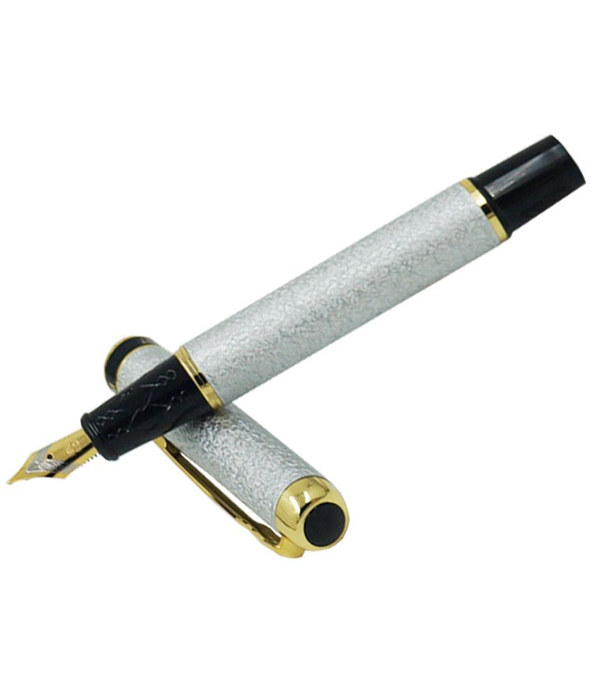     			Auteur Silver Medium Line Fountain Pen ( Pack of 1 )
