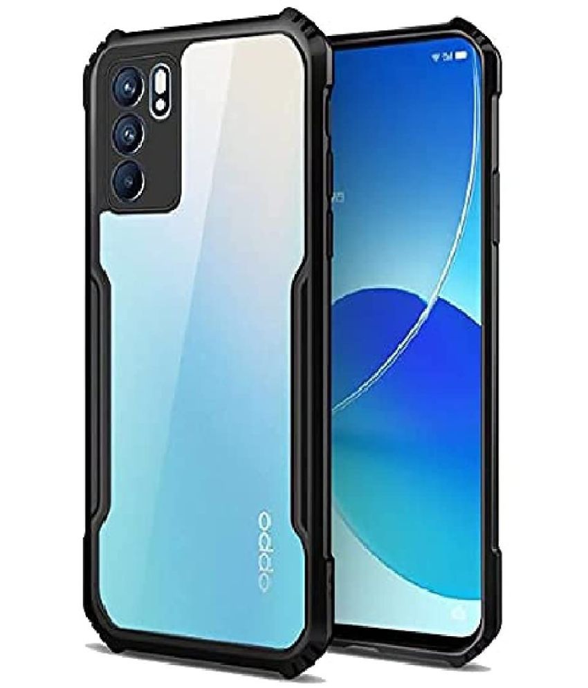    			Bright Traders Shock Proof Case Compatible For Polycarbonate Oppo RENO 6 PRO ( Pack of 1 )