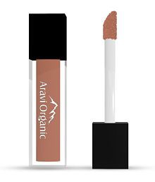 Aravi Organic Matte Liquid Lipstick LongLasting &amp; Ultra Smooth 1.5ml (Coffee Connect)