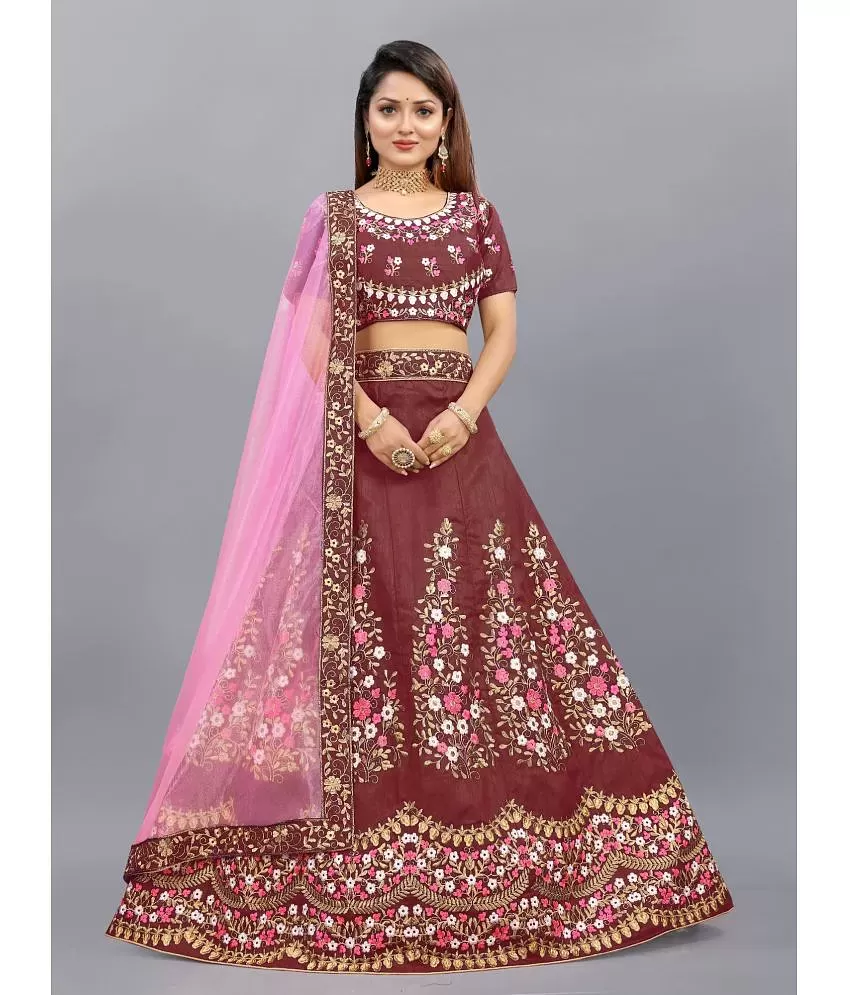 Loved it: Desi Look Red Net Embroidered Lehenga, http://www.snapdeal.com/product/desi-look-red-net-embroidered/672044286157  | Desi, Lehenga online, Lehenga