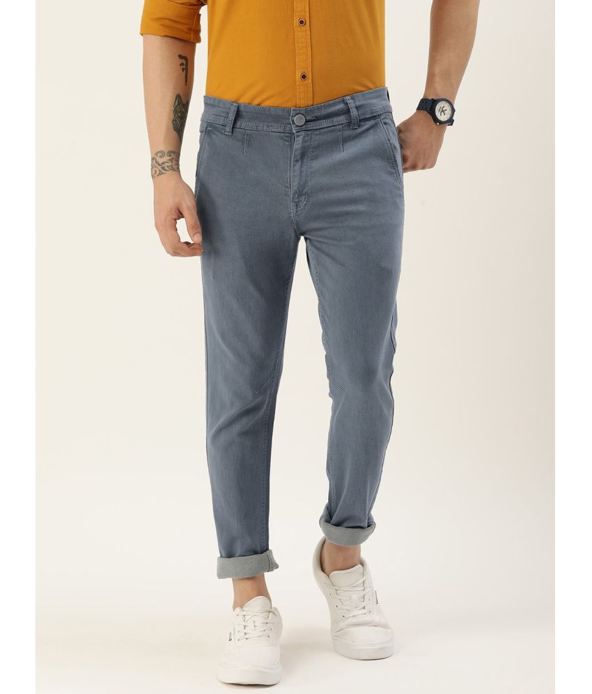     			IVOC Skinny Fit Basic Men's Jeans - Grey ( Pack of 1 )