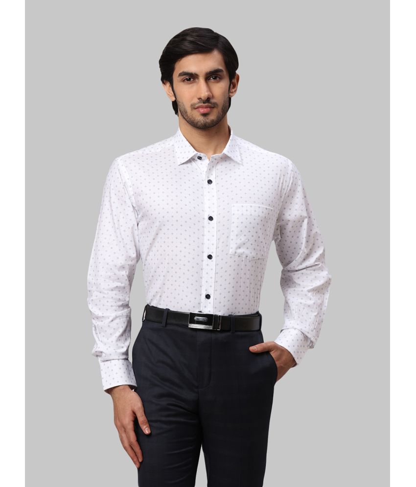     			Park Avenue Cotton Regular Fit Full Sleeves Men's Formal Shirt - White ( Pack of 1 )