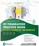 Pearson IIT Foundation Practice Book Physics, Chemistry & Mathematics - Class 8