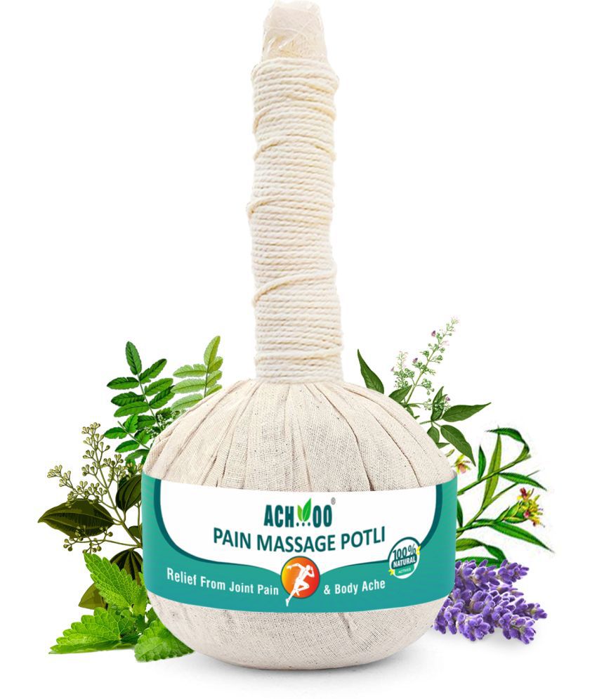     			Achoo Pain Massage Potli for Joint And Muscle Pain ReliefLoosen Up Tense Knotted Muscles(100g)