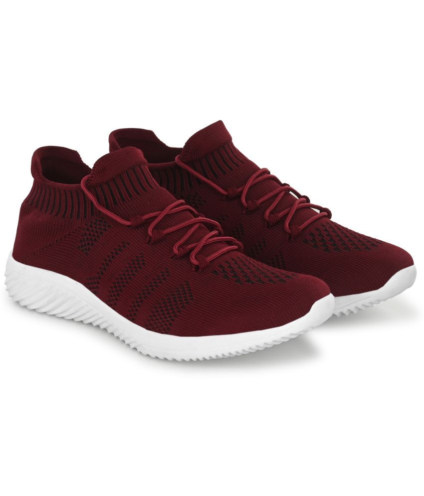     			Birde Maroon Women's Sneakers