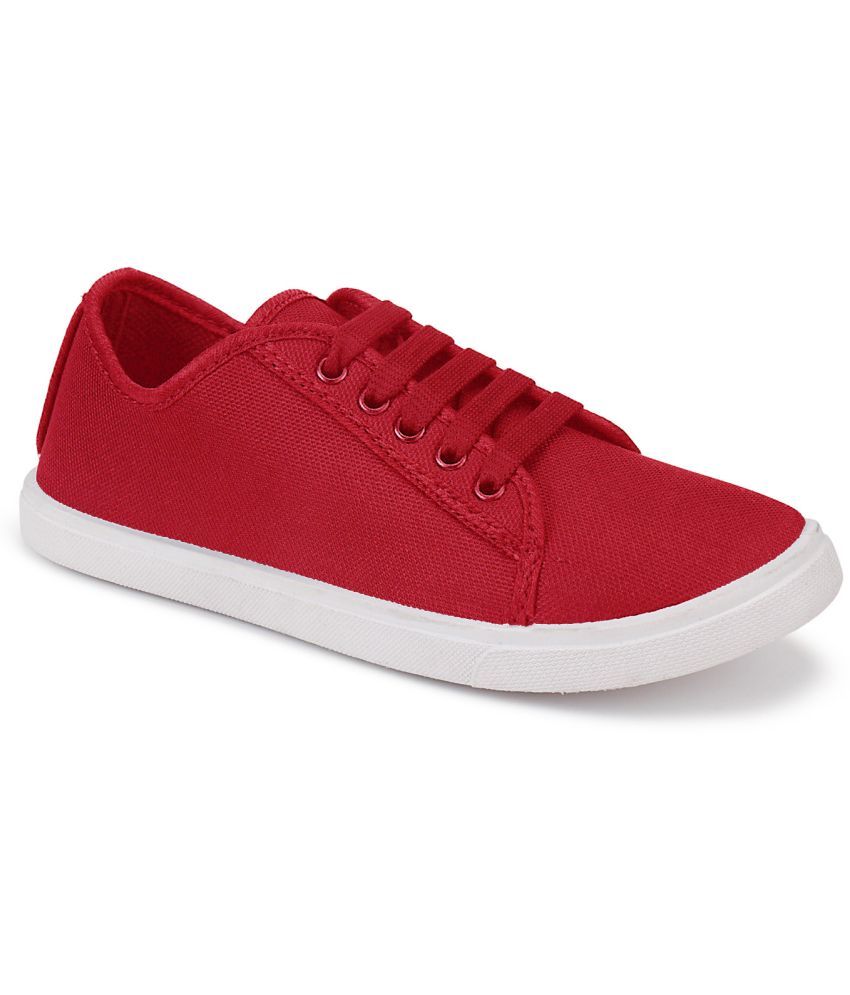     			Birde Red Women's Sneakers