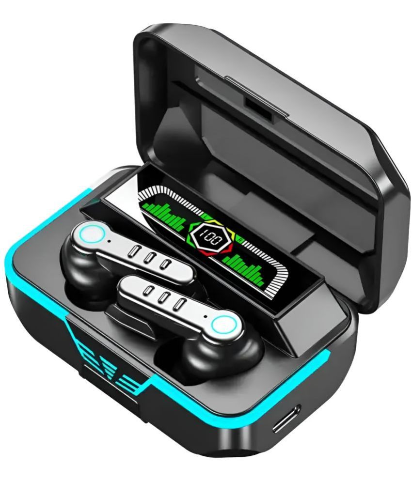     			COREGENIX Premium Pro Bluetooth True Wireless (TWS) In Ear 30 Hours Playback Low Latency IPX6(Water Resistant) Black